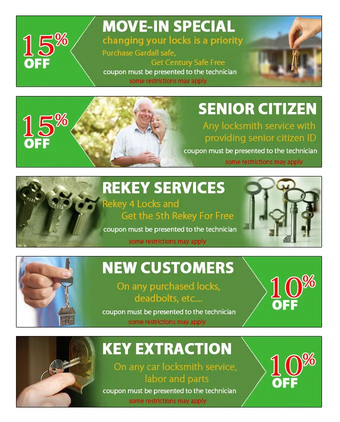 Miami Lock And Keys Miami, FL 305-507-0151 - coupon23-set-five